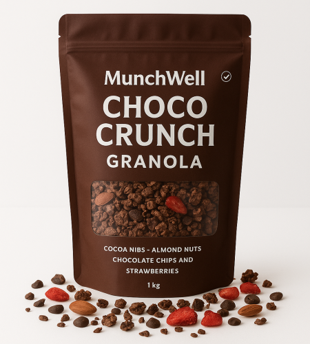 munchwell granola cereal nutty munch flavour