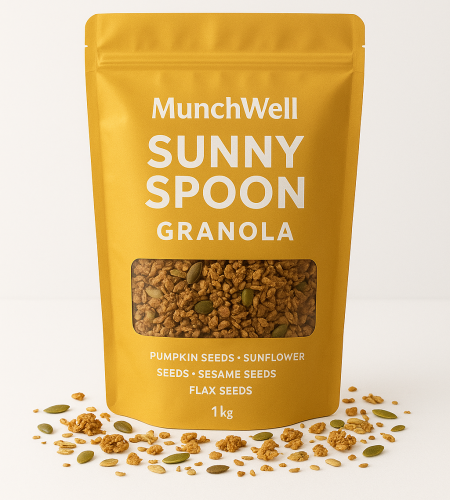 munchwell granola cereal nutty munch flavour